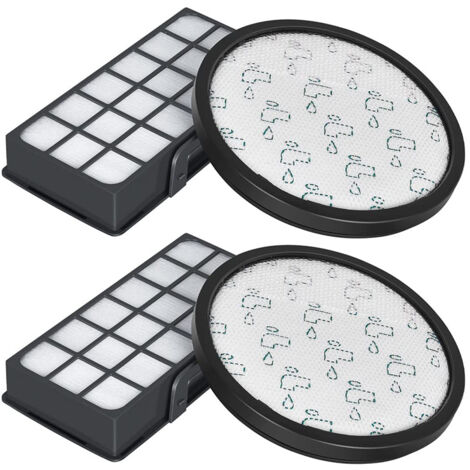 2 filtros para Rowenta Rowenta ZR006001 RO6921EA RO6941EA RO6951EA RO6954EA RO6962EA RO6963EA RO6971EA RO6984EA RO6993EA (1/5)