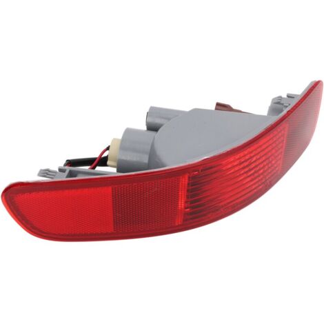 Luz reflectora de posición lateral trasera izquierda YMYNY de 12 V 8352A005, repuesto de lámpara de parachoques trasero para Mitsubishi Outlander (1/4)