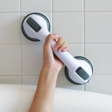 Barra de apoyo con ventosa: manija de bañera sin perforaciones con ventosa para niños mayores, adecuada para el baño (1/5)