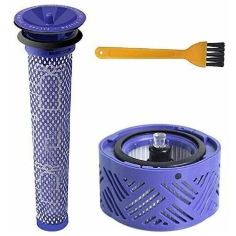 Filtro HEPA posterior al motor YMYNY V6 y prefiltro para aspiradora V6 V7 V8, kit de filtro de repuesto para la gama Dyson V6, accesorio para aspiradora (1/4)