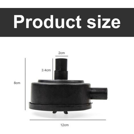 Carcasa Filtro De Entrada Para Turbo De 4 Pulgadas - Negro, Protector Para Compresor