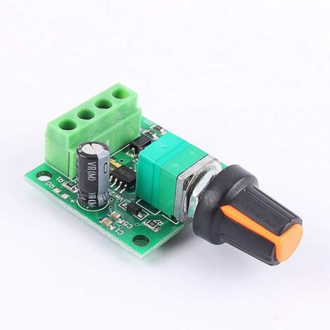 Controlador de velocidad del motor Crediri PWM, voltaje de pulso amplio, 1,8 A-15 V CC, 2 A, interruptor de control de velocidad del motor PWM (1/5)