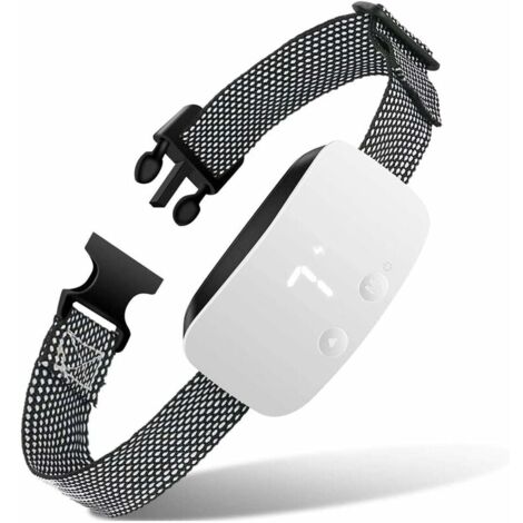 Collar antiladridos Crediri para perros, con descarga eléctrica, vibración y pitido, 7 niveles de sensibilidad ajustables, impermeable y automático.