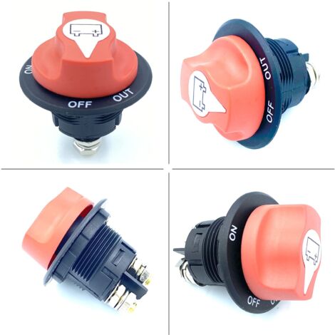 Interruptor De Batería 50A Para Coche, Barco Y Moto, 50V DC, 75A Intermitente, ON-OFF, Selectro Jtron