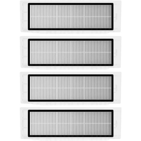 Crediri - Paquete de 4 filtros HEPA para aspiradoras Xiaomi Roborock S6, S5 MAX, S60, S65, S5, S50, S55, E25 y E35 (1/5)