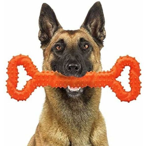 Juguetes Para Perros Chirriantes Para Masticadores Agresivos: Pelota De