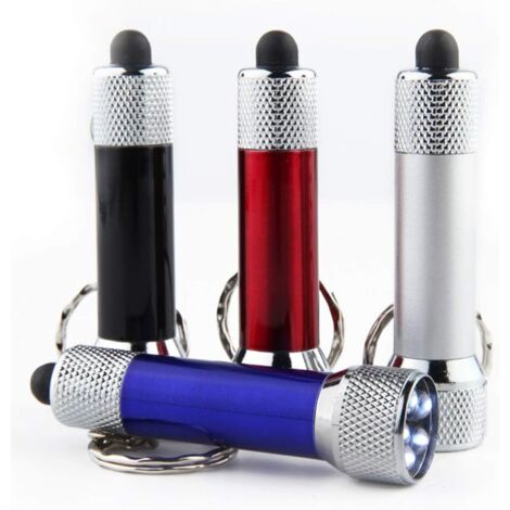 Mini linterna LED portátil Crediri, 10 unidades, para senderismo, camping y viajes. (1/5)