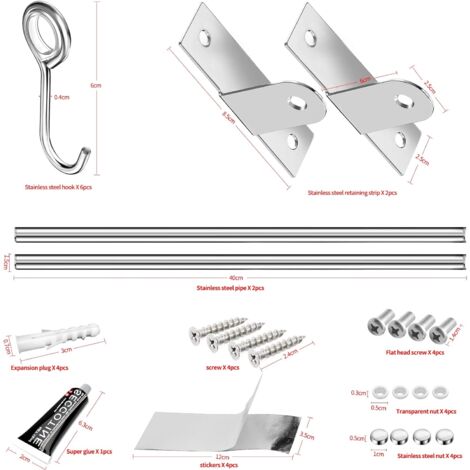 Tante De Cocina Montado En La Pared, Utensilio Colgante, Colgador De