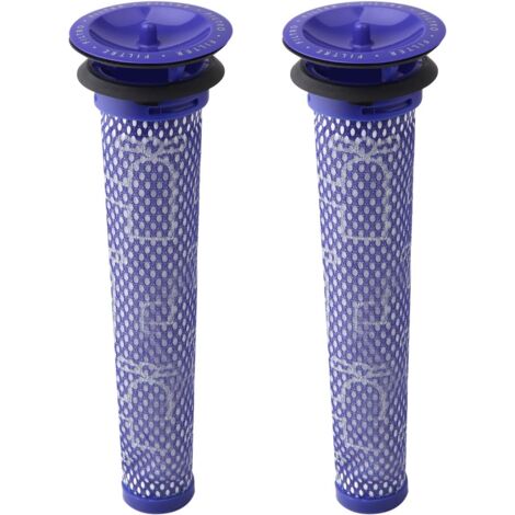 Paquete de 2 prefiltros de repuesto Crediri para Dyson DC58, DC59, V6, V7, V8. Reemplaza la pieza 965661-01. 2 filtros (1/5)
