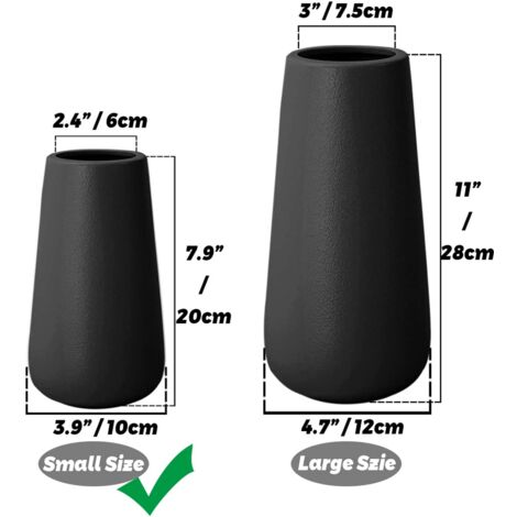 Gran Oferta, Florero De Cerámica Nórdico, Florero Moderno, Simple, Alto Y Delgado, Jarron Giratorios Altos Para Decoración Del Hogar, Sala De Tar Y Critorio