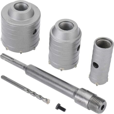 Brocas de corona YMYNY SDS Plus para hormigón, cemento, piedra y pared (65 mm, 50 mm y 30 mm) (1/4)