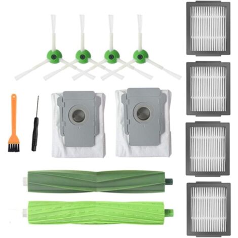 Repuestos YMYNY para aspiradora iRobot compatibles con Roomba i7 E5 E6 Robot aspirador Cepillo principal, filtro lateral, bolsa recolectora de polvo Accesorios para aspiradoras (1/5)