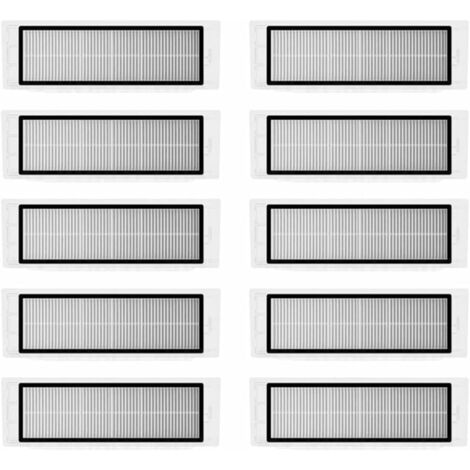 YMYNY - 10 filtros HEPA para aspiradoras Xiaomi Roborock S6, S5 MAX, S60, S65, S5, S50, S55, E25 y E35 (1.ª generación) (1/4)