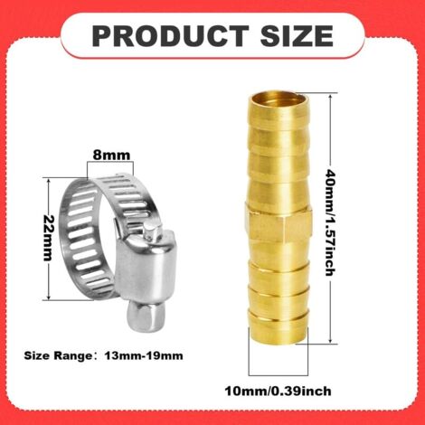 POWERTEC 70247-P2 Abrazadera de manguera para llave de 1-12 pulgadas