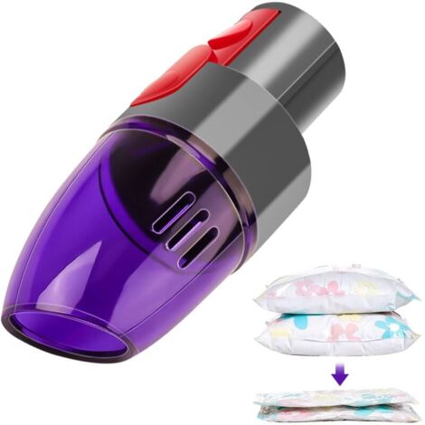 Boquilla de succión de aire YMYNY para aspiradoras Dyson V7, V8, V10, V11 y V15 para aspirar el aire de las bolsas de aspiradora. (1/4)