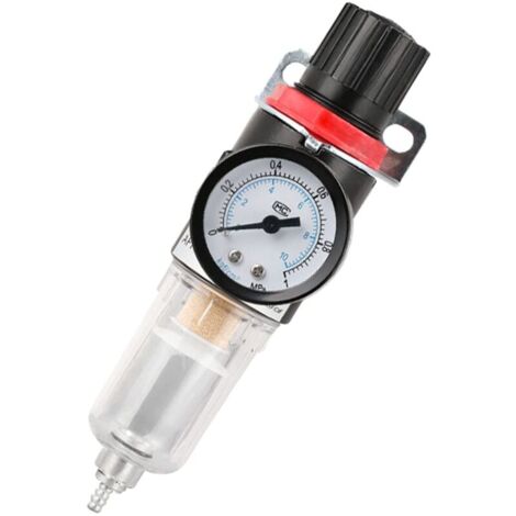 YMYNY - Herramienta separadora de agua y aceite de aire comprimido, trampa de filtro de aire, reductor de presión con manómetro, regulador neumático, lubricador para compresor de aire, herramientas de