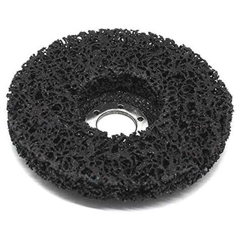 Disco de limpieza CSD YMYNY de 5 piezas de 125 mm de diámetro, negro, rueda de amoladora angular extragrande (M22) (1/4)