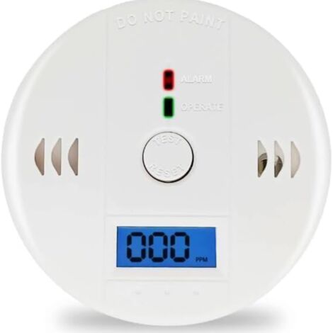 Detector de monóxido de carbono YMYNY con pantalla LED/sensor electrónico (1/5)