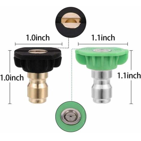 Hnmodter - Juego De Puntas De Boquilla Para Limpiador Con