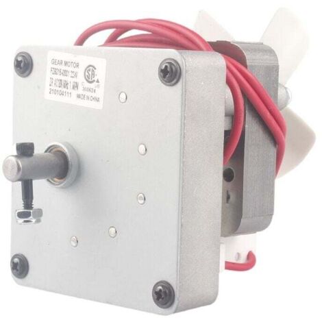 Motor de rotor de repuesto Ulisem120V 60Hz 1,6 rpm para parrillas Traeger, motor de accionamiento eficiente (1/4)