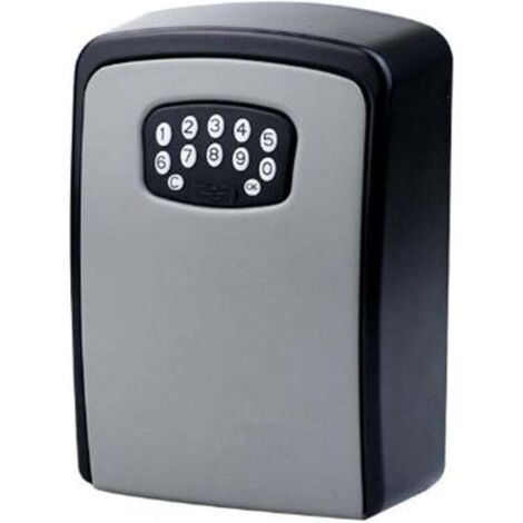Caja de llaves de pared Ulisem, caja de seguridad con Bluetooth y control por aplicación, resistente al agua IP65