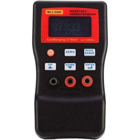 Multímetro digital Ulisem, medidor de capacitancia e inductancia digital de 500 kHz, comprobador de componentes con rango automático (1/4)