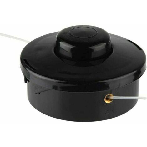 Ulisem - Juego de 2 cabezales universales para desbrozadora A6481, bobinas de repuesto de nailon para desbrozadora, rosca M10 x 1,25, compatibles con desbrozadoras de gasolina (1/4)