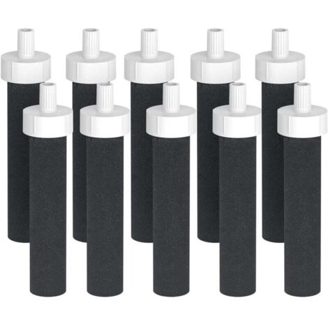 Paquete de 10 filtros de agua de repuesto Brita de Ulisem: compatibles con filtros de agua Brita BB06 duros, de acero inoxidable y deportivos. (1/4)