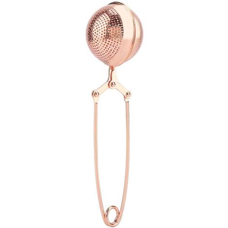 Filtro de malla para infusor de té Ulisem, portátil, de acero inoxidable, reutilizable, con forma de bola y asa (5 cm) (1/4)