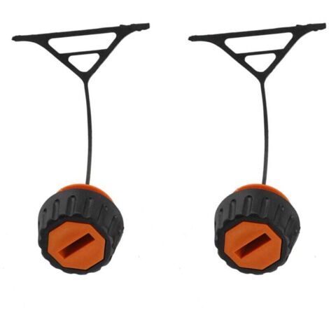 Tapa del tanque de combustible Ulisem2Pcs para motosierra STIHL 028 038 020 021 023 024 025 026 034 036 048 (1/4)