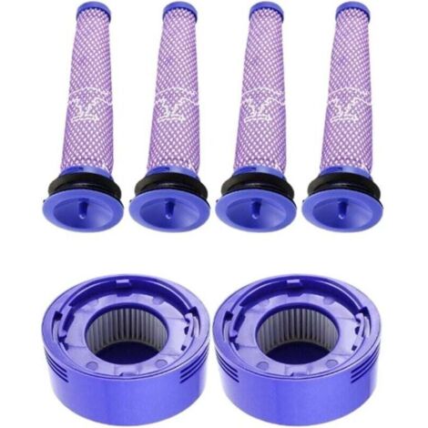 Filtro HEPA Ulisem, compatible con aspiradoras Dyson V8 y V7, repuestos de filtro lavables. (1/4)