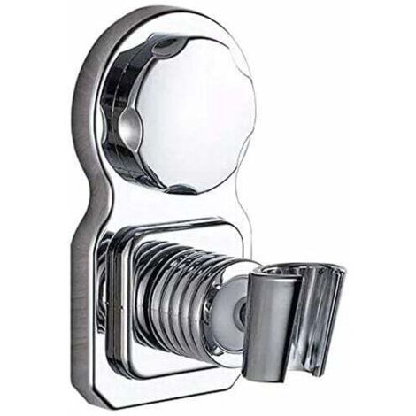 Soporte para cabezal de ducha Ulisem Betterlife, soporte para cabezal de ducha, soporte para cabezal de ducha, barra de elevación, soporte para cabezal de ducha sin perforaciones para baño (base con v (1/5)