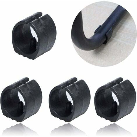 50 protectores de plástico Ulisem para patas de silla, protectores de suelo para aberturas de pie (25 mm) (1/5)