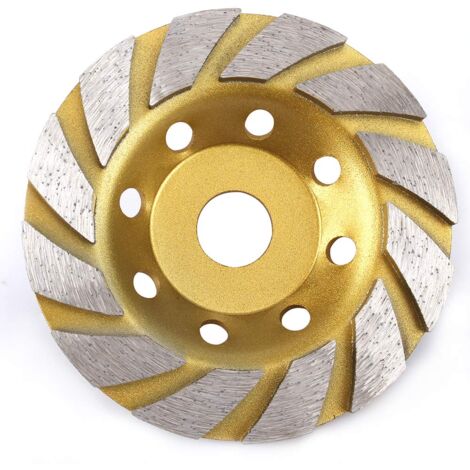 Disco abrasivo de diamante Ulisem, muela de diamante de 125 x 22,2 mm, muela de diamante U (1/5)