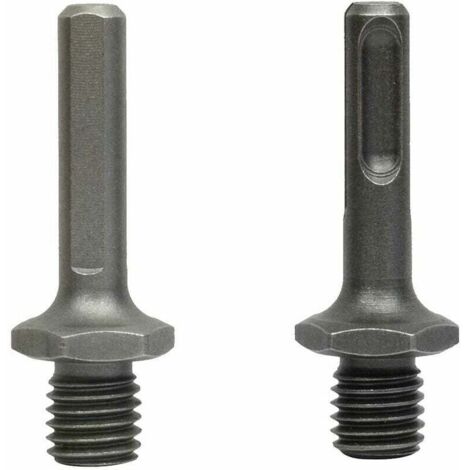 Ulisem2 Piezas M14 Rosca Macho a Hembra y Hembra Adaptador Triangular para Taladrado con Amoladora, (1/4)