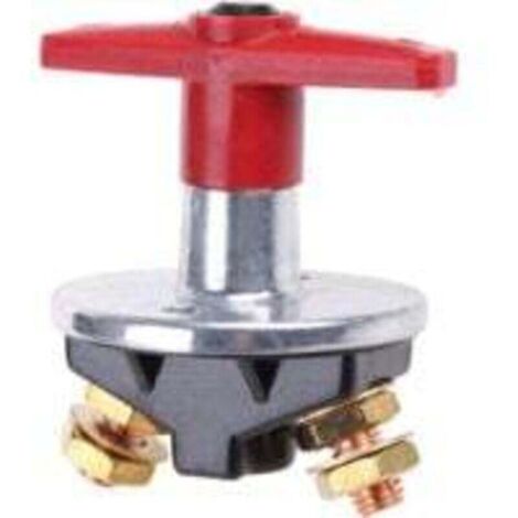 2 Interruptores De Corte De Batería Maestro Encendido/Apagado Para RV, ATV, Coche – Universal 9.2 Oz