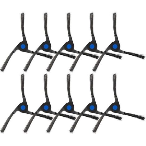 Cepillos laterales Ulisem (10 piezas) compatibles con ECOVACS DEEBOT X2 Omni / X2 Pro / X2, kit de accesorios (1/4)