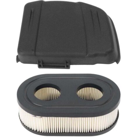 Kit de filtro de aire y cubierta de filtro UlisemAir 594106 594575, repuestos de cubierta de filtro de aire ABS, compatible con cortadoras de césped 650EXI 675EXI 675IS (cubierta y cable) (1/4)