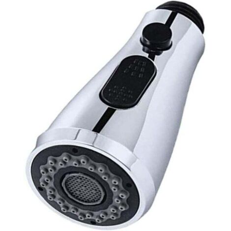 Rociador de grifo UlisemFaucet, rociador de fregadero, 3 funciones, rociador extraíble G1/2" (1/4)