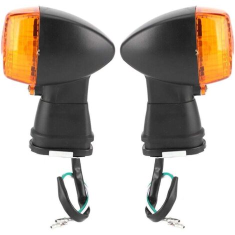 luces intermitentes amarillas para motocicleta Ulisem, compatibles con Kawasaki ZX900 Ninja ZX-9R.