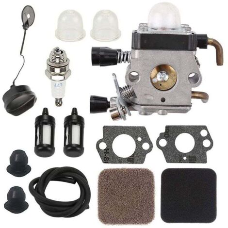 Kit de carburador UlisemFS85 compatible con Sthil FS75 FS80 FS85 HS75 HS80 HS85 HL75 FH75 HT70 HT75 KM80 KM85 SP80 SP85 FC85 FC85, (1/4)