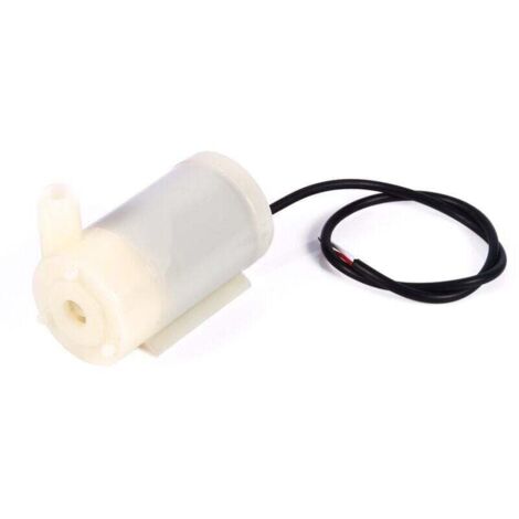 Bombas de agua sumergibles UlisemMini de 3-4,5 V, 100 L/H, con motor de CC de bajo ruido, tamaño práctico para acuarios (horizontal)