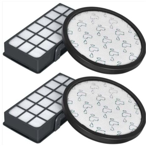 Filtros HEPA Ulisem para aspiradoras Rowenta X-Trem Power Cyclonic RO6984EA RO6941EA RO6963EA RO6921EA RO6971EA RO6993EA (modelo RO69XX), accesorios de repuesto ZR006001 (paquete de 2) (1/4)