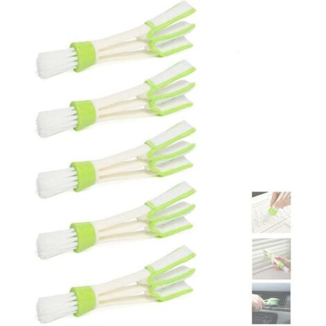 Cepillos de limpieza para coche Ulisem5, cepillos suaves para salpicadero, herramientas multifuncionales para motores, ruedas, interiores, molduras y rejillas de ventilación. (1/4)