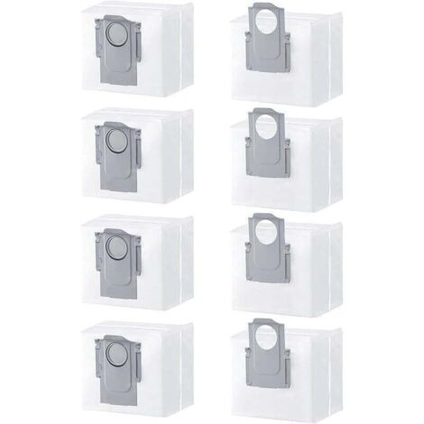 Bolsas de repuesto Ulisem8 piezas para Roborock S8/S8+/S8 Pro Ultra/S7 MaxV Ultra/S7 Pro Ultra/Q7+/Q7 Max/Q7 Max+/Q5+ (1/4)