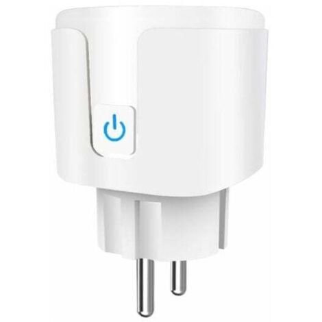 Enchufe inteligente UlisemWIFI de 16 A, compatible con Android e iOS, Alexa (Echo y Echo Dot), Siri, SmartThings, Google Home, monitorización de energía y temporizador (paquete de 1) (1/4)