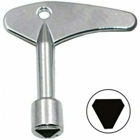 Interruptor de llave triangular Ulisem2pcs de 9 mm para elevador de gas eléctrico de emergencia (1/4)