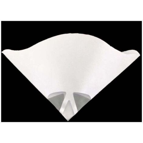 Filtros de pintura Ulisem (100 unidades), papel cónico de nailon para pintura de coche, filtro de pintura desechable con embudo plegable, 169 cm (1/2)