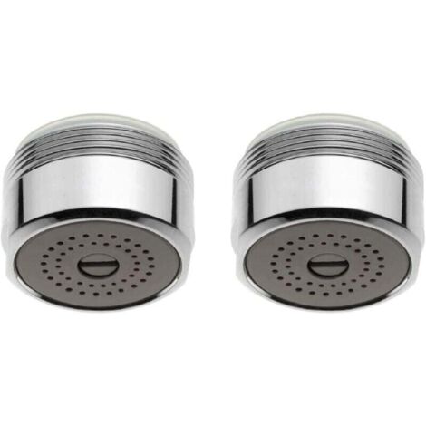 Grifo ahorrador de agua Ulisem para lavabo, macho/hembra, de 24 mm. Reduce tu consumo entre un 30 y un 80 % (macho M24). (1/4)