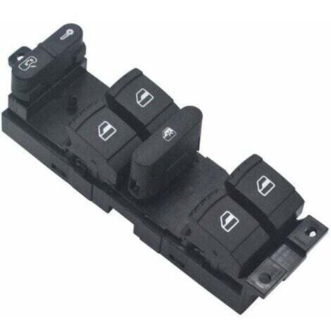 Interruptor de control del elevalunas eléctrico Ulisem 1J4 959 857 D para Golf, Jetta, Bora, Passat B5, Seat Leon, Toledo 1J4959857D (1/4)